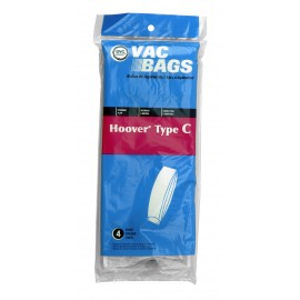 Hoover Paper Vacuum Bags - Type C - 3 bags per package