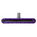 Carpet Brush / Rug Tool - 13" (35.5 cm) - 1 1/2" (38.1 mm) dia - Grey - EZ GLIDE