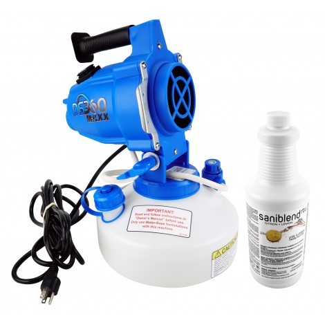 Electrostatic Sprayer - With Cleaner ECO710 - 33.08 oz Tank Capacity - Adjustable Flow Rate - For use against the coronavirus (COVID-19)