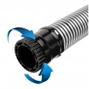 Central Vacuum Hose - 52' (12.8 m) for Retractable Hose System -  Plastiflex VF906138052RET4