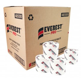 Papier hygiénique de qualité - 2 épaisseurs - 48 rouleaux de 500 feuilles - SUNSET Everest Pro 48500