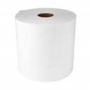 Papier essuie-mains multicouches SUNSET Snow Soft Deluxe - 2 épaisseurs - 700 pieds - boîte de 6 rouleaux - blanc - TD700