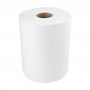Papier essuie-mains - 600 pi par rouleau - boîte de 6 rouleaux - blanc - HWT600W