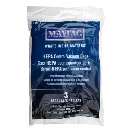 Sacs microfiltre HEPA pour aspirateur central Maytag® - paquet de 3 sacs - Maytag FBMT3