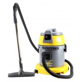 HEPA Certified Commercial Vacuum - 4 gal (15 L) Capacity - 10' (3 m) Hose - Metal Wands - Brushes and Accessories Included - Ghibli