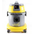 HEPA Certified Commercial Vacuum - 4 gal (15 L) Capacity - 10' (3 m) Hose - Metal Wands - Brushes and Accessories Included - Ghibli