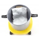 HEPA Certified Commercial Vacuum - 4 gal (15 L) Capacity - 10' (3 m) Hose - Metal Wands - Brushes and Accessories Included - Ghibli
