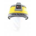 HEPA Certified Commercial Vacuum - 4 gal (15 L) Capacity - 10' (3 m) Hose - Metal Wands - Brushes and Accessories Included - Ghibli