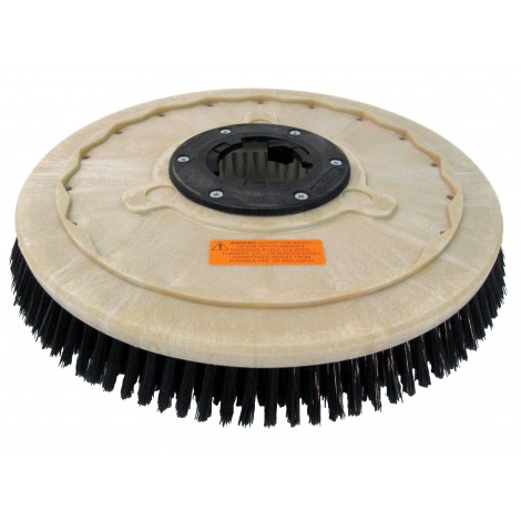 Brosse Poly rigide avec disque d'entraînement - 15''