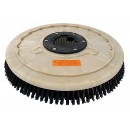 Rigid Polyester Brush of 18" (46 cm) with Clutch Plate