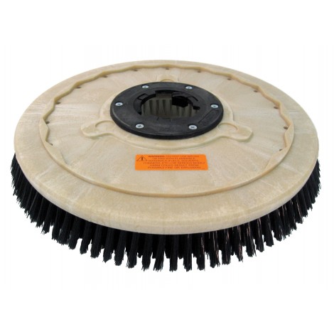 Brosse polyester rigide de 46 cm (18") avec disque d'entrainement