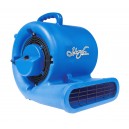 Portable Blower / Fan / Floor Dryer - Johnny Vac - Fan Diameter 9.5" (24 cm) - 3 Speeds - with Handle - Blue