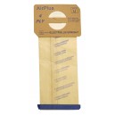 Sac en papier pour aspirateur Electrolux Discovery Prolux - style U AirPlus - boîte de 100 sacs - en vrac - 138FPC*