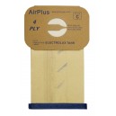 Sac en papier pour aspirateur Electrolux avec réservoir - style C AirPlus - boîte de 100 sacs - en vrac - 805FPC*