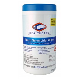 Bleach Germicidal Wipes - Clorox - 150 Wipes per Dispenser - Products for use against coronavirus (COVID-19)