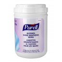 Hand Sanitizing Wipes - Purell - Ethyl Alcohol 62% - Fragrance-Free - 175 Wipes per Dispenser - Products for use against coronavirus (COVID-19)