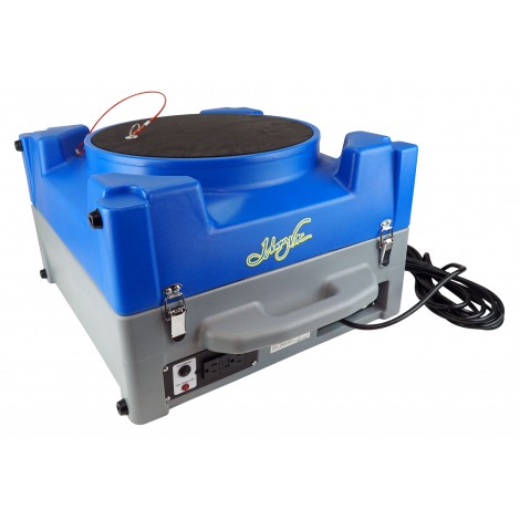 Purificateur d'air industriel - portable - filtration à deux niveaux - 115 volts - 2 A - HEPA - jusqu'à 1000 CFM