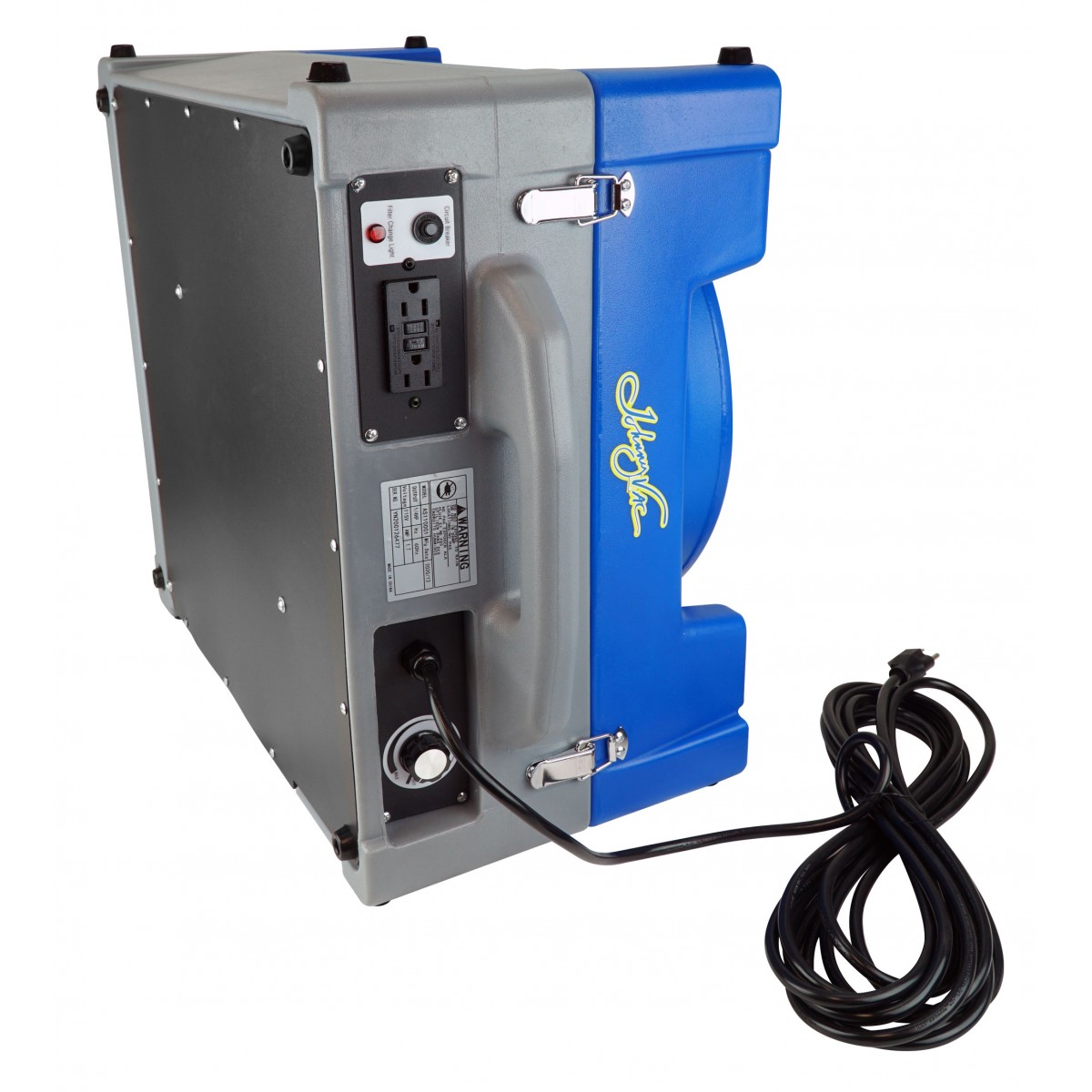 Purificateur d'air industriel - portable - filtration à deux niveaux - 115  volts - 2 A - HEPA - jusqu'à