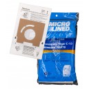 Paper Bag for Panasonic Type C-13 Vacuum - Pack of 3 Bags - MC3900