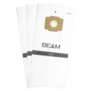 PAPER Microfilter Bags for Beam B69360 CV-1 Central Vacuum Cleaner - Pack of 3 Bags