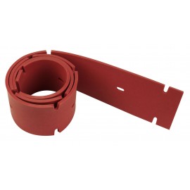 Front Replacement Red Rubber Squeegee Blade - for JVC50BCN and JVC56BTN Autoscrubbers