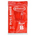 Paper Bag for Royal Type B Vacuum - Pack of 3 Bags - Envirocare 847SW