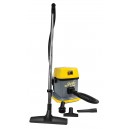 Commercial Vacuum Johnny Vac - Tank Capacity of 3 gal (12 L) - Accessories and Paper Bag Included - Integrated Electrical Outlet - 1000 W Motor - Swivel Casters -  Ghibli AS5