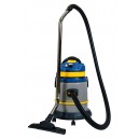 Wet & Dry Commercial Vacuum - Capacity of 7.5 gal (28.5 L) - Electrical Outlet for Power Nozzle - 10' (3 m) Hose - Metal Wands - Brushes and Accessories Included