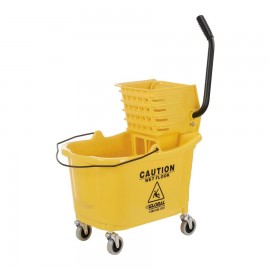 Sidepress Wringer Bucket Combo - 11.10 gal (42 L) - Yellow