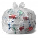 Transparent Recycling Bags - 75 L - Strong - 80 per Box