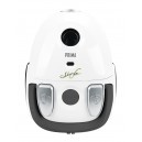 Canister Vacuum - Johnny Vac Prima - HEPA Bag - Carpet and Floor Brush - Telescopic Handle - Set of Brushes