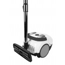 Canister Vacuum - Johnny Vac Prima - HEPA Bag - Carpet and Floor Brush - Telescopic Handle - Set of Brushes