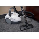 Canister Vacuum - Johnny Vac Prima - HEPA Bag - Carpet and Floor Brush - Telescopic Handle - Set of Brushes