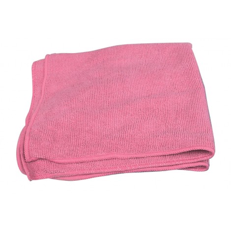 Chiffon en microfibre tout usage - 40,6 cm x 40,6 cm (16'' x 16'') - rose