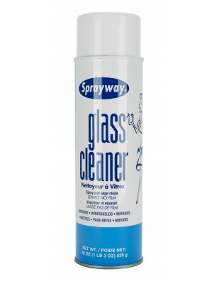 Foaming Glass Cleaner Aerosol - Sprayway - 19 oz (539 g) - Sprayway 50C/50W