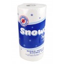 Papier essuis-tout Snow Soft Signature - 2 épaisseurs - Boîte de 12 rouleaux de 420 feuilles - 11'' x 4,5'' - 1X420SS