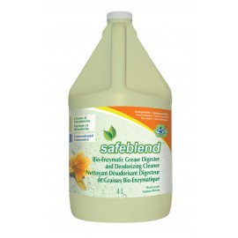 Nettoyant désodorisant digesteur de graisse bio-enzimatique - 4 L (1,06 gal) - Safeblend GCXX G04