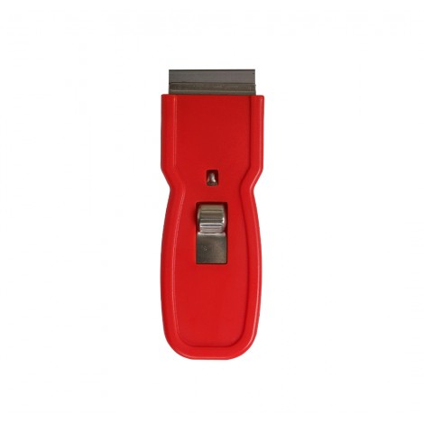 Small Plastic Windows Scraper - Red