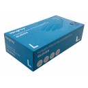 Powder Free Disposable Nitrile Gloves - Blue - LARGE - Box of 100