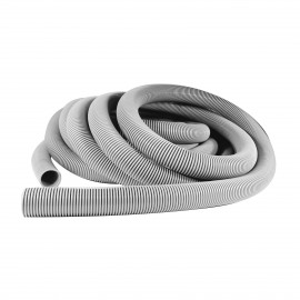Boyau pour aspirateur central -15 m (50') - 50 mm (2") I.D. - gris - anti-écrasement - Zephlex - Plastiflex CZ100200050PI