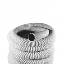 Hose for Central Vacuum - 50' (15 m) - 2" (50 mm) dia - Grey - Anti-Crush - Magnum - Plastiflex IN105200050U3PI