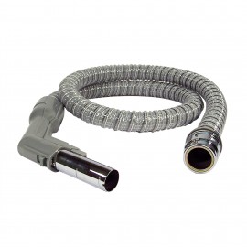 Electrical Hose for Central Vacuum - 6' (1,82 m) - 1 1/4" (32 mm) dia - Grey - Curved Handle - Reinforced - Electrolux SJ EH8100SG