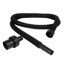 Hose for Shop Vac Vacuum - 8' (2,43 m) - 1 ¼" (32 mm) dia - Black