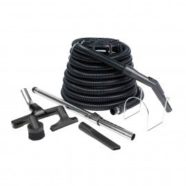 Ensemble de base pour aspirateur central - boyau de 30' - avec accessoires