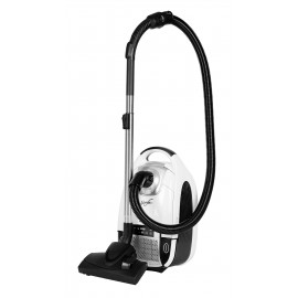 Aspirateur-chariot XV10W - avec brosse combinée pour tapis et planchers - 1300W - 11 ampères - blanc et noir