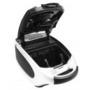 XV10W Canister Vaccum - with Brush for Carpets and Floors - 1300W - 11 Amps - White and Black