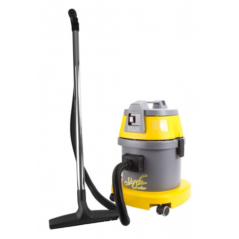 Wet and Dry Commercial Vacuum - 4 gal (15 L) Capacity - 10' (3 m) Hose - Metal Wands - Brushes and Accessories Included - Ghibli ASL10 17091250210