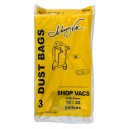 Pper bag for Shop Vac Vacuum Cleaner - Tank Capacity of 15 to 22gallons (68.2 L to 100 L) - Pack of 3 Bags - 90673