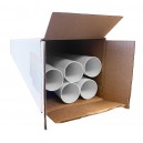 Fitting for Central Vacuum Installation - White - 5 Pieces of 2" x 5'