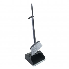 Long Handle Dustpan with Mini Broom